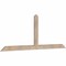 Ekena Millwork Portland Smooth Timber Gable Bracket, Douglas Fir, 72"W x 27"H x 1 1/2"D x 3 1/2"F, 9/12 Pitch GBW072X27X0204POR00SDF - alternate 4